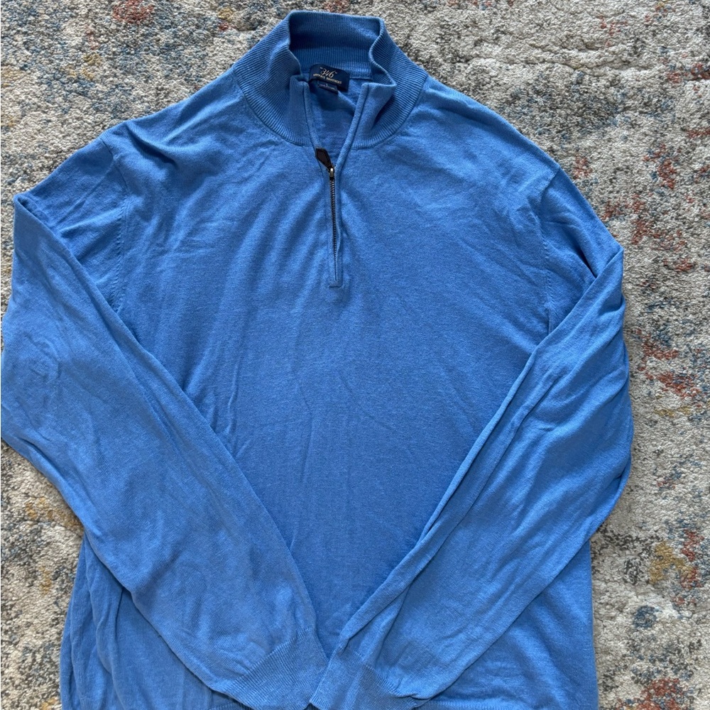 Brooks Brothers Light Blue Knit Pullover